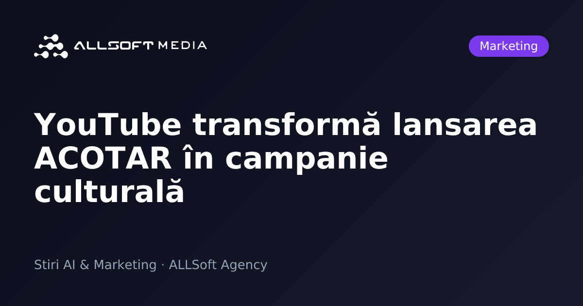 YouTube transformă lansarea ACOTAR în campanie culturală